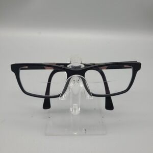 Police VPL436K Matte Black Rectangular Eyeglasses Frames 55-17-145 COL.0703